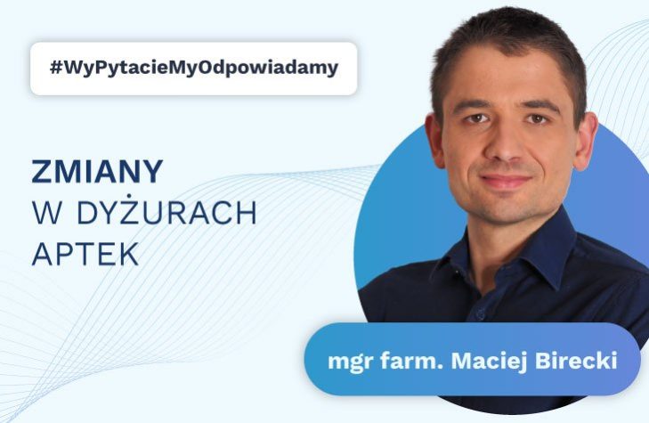 Co się zmieniło w kwestii dyżurów aptek?